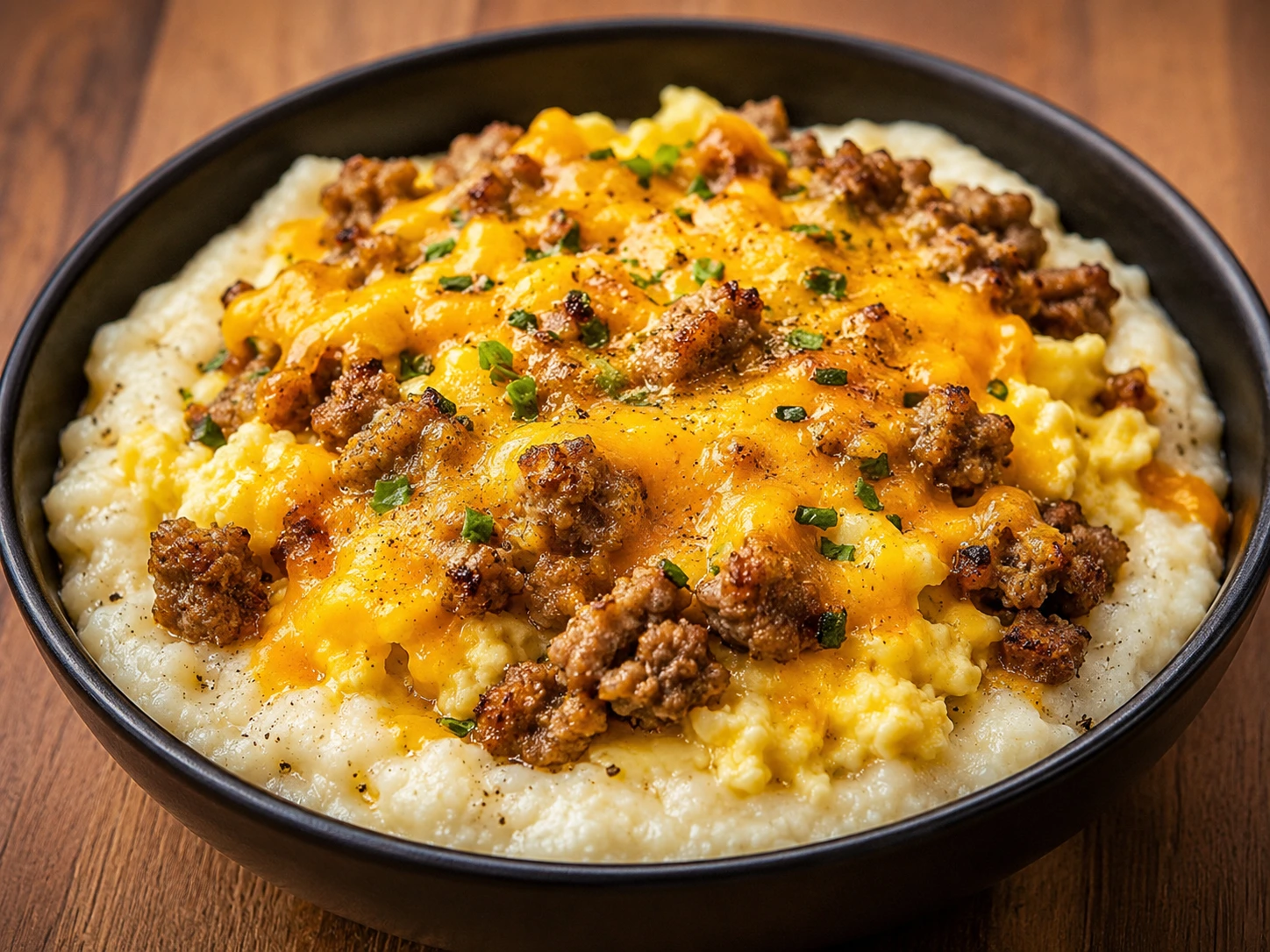 Waffle House Menu with Prices 2026 – Complete Price Guide & Calories 23 SAUSAGE EGG & CHEESE GRITS BOWL
