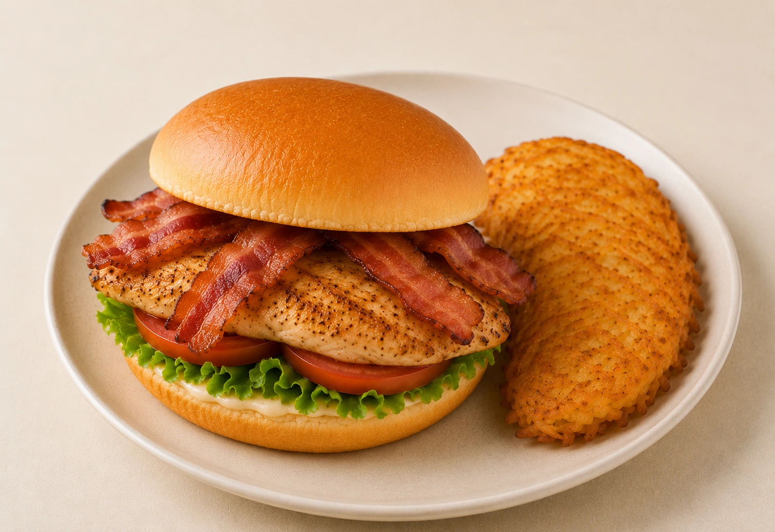 Waffle House Menu with Prices 2026 – Complete Price Guide & Calories 59 CHICKEN BACON SANDWICH